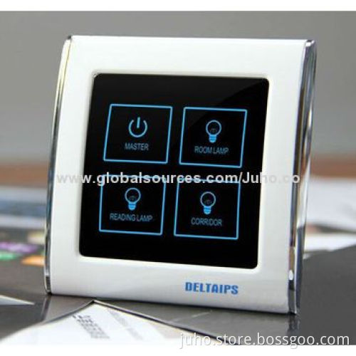 Touch screen light switch, touch screen lamp switches with metal panel